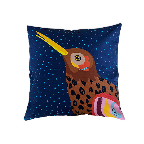 Cushion Cover - NZ Kiwi (bold and bright)