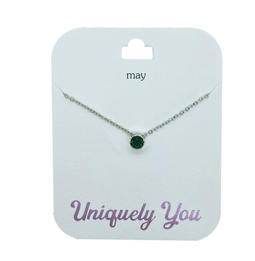 Birthstone Pendant - May