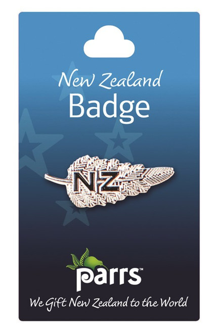 NZ on  Fern Badge / Pin