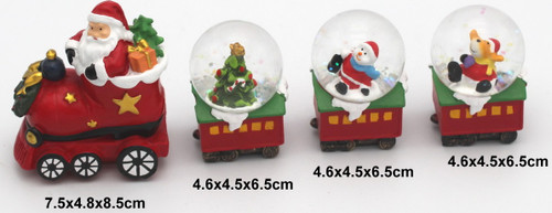 Christmas Train Waterball 45 cm