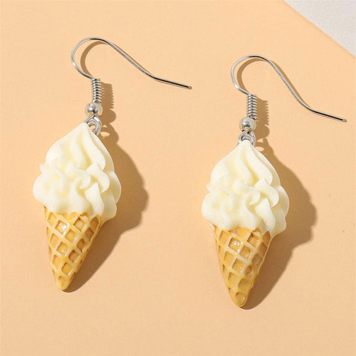 Vanilla Ice Cream earrings