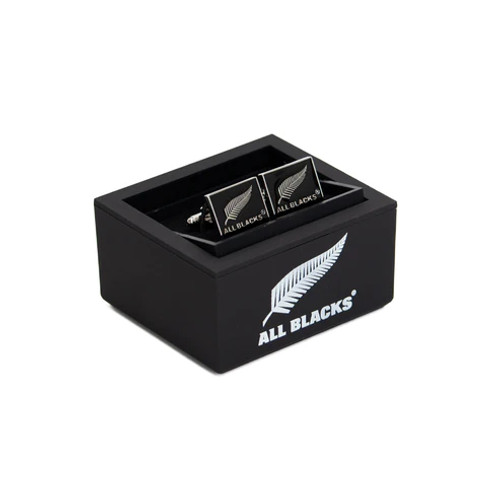 Official All Blacks logo rectangle shaped  cufflinks