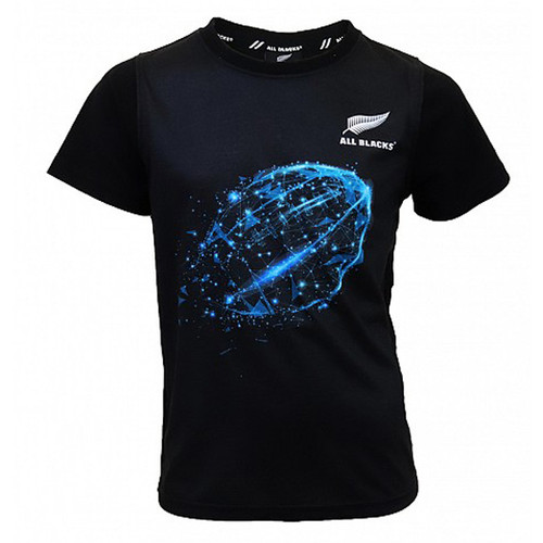 All Blacks Kids Rugby Ball Graphic T-Shirt