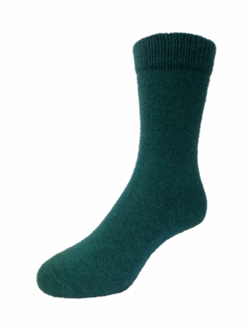 Possum Merino Dress Socks - Teal(size 11 - 13 )