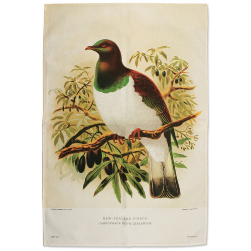 NZ Kereru | 100% cotton tea towel