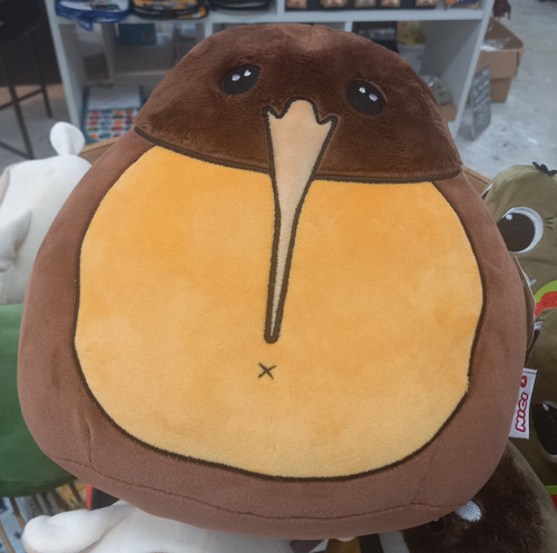 Large Kiwi Cusheez squish cushion (23cm)