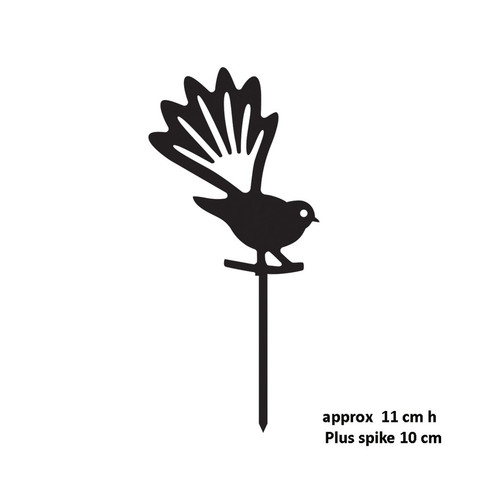 Fantail Mini Pot Plant Garden Stake Fantail Mini Pot Plant Garden Stake