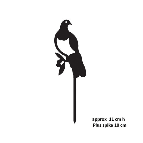 Kereru Mini Graden Pot Plant stake Kereru Mini Graden Pot Plant stake