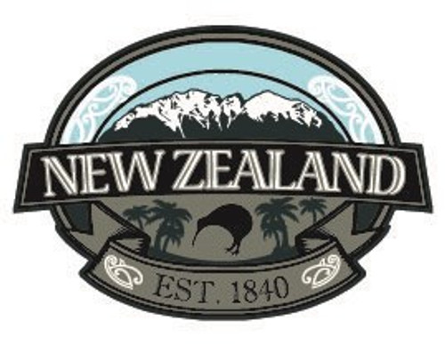 New Zealand Mountain EST 1840 Magnet New Zealand Mountain EST 1840 Magnet