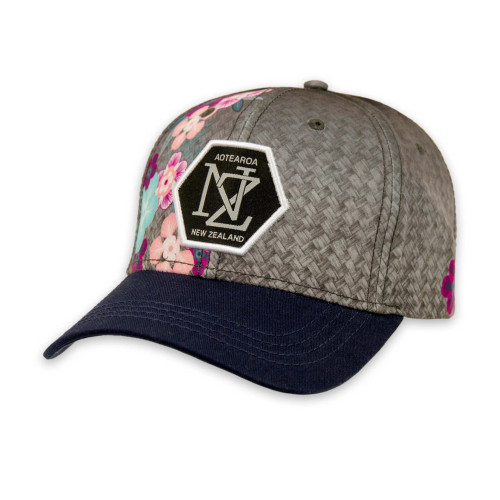 Aotearoa New Zealand Half Manuka Flower Cap Aotearoa New Zealand Half Manuka Flower Cap