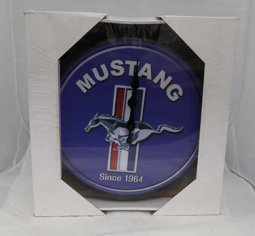 Mustang bottle cap clock (approx 30cm) Mustang bottle cap clock (approx 30cm)