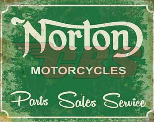 Retro Norton Motorcycle tin sign Retro Norton Motorcycle tin sign