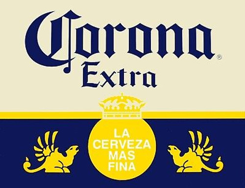 Large Corona Extra Tin Sign
