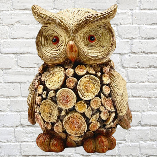Arorra Woodlook Owl Polyresin Ornament
