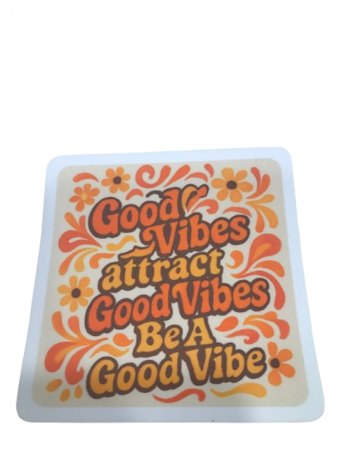 Loose sticker - Good Vibes Loose sticker - Good Vibes