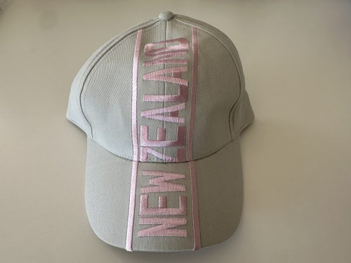 New Zealand Cap Grey And Pink