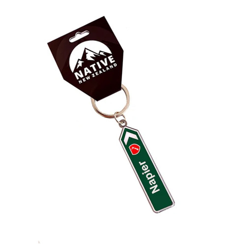 Napier road sign key ring Napier road sign key ring