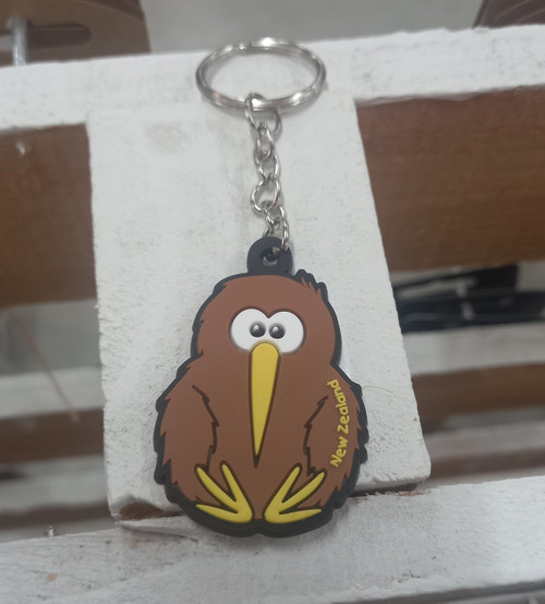 PVC Kiwi Keyring