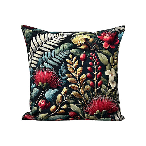 NZ Pohutukawa Tapestry design Cushion Cover - 100% Cotton