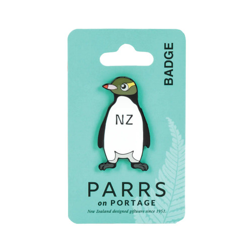 NZ penguin badge