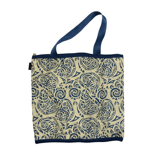 Kowhaiwhai Packable Zip Shopper Bag