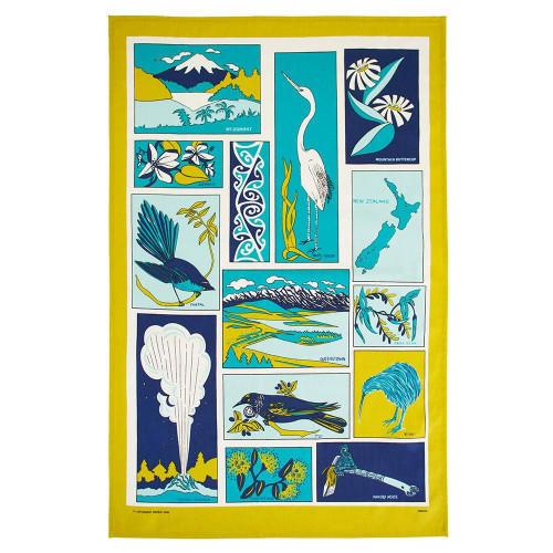 Heron Tea Towel 100% Cotton