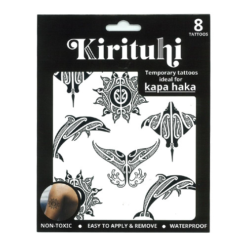 Māori Tattoo Animal 8pc 4style