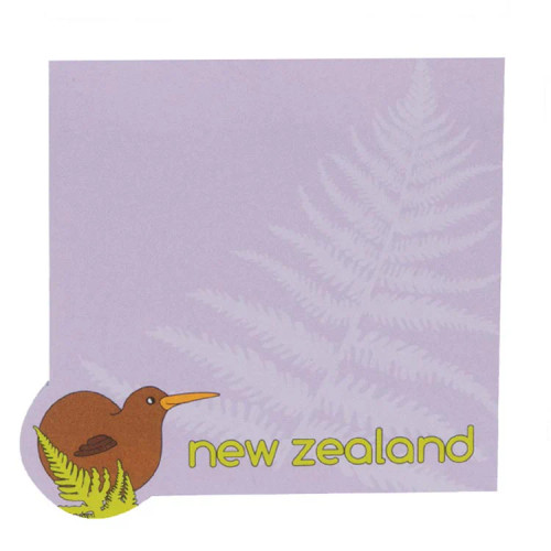 Notepad Kiwi Koru - Purple