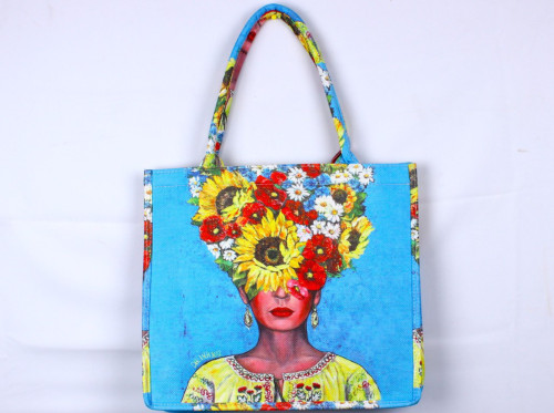 Freda Kahlo design tote bag