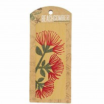 Wooden Bookmark-Pohutukawa
