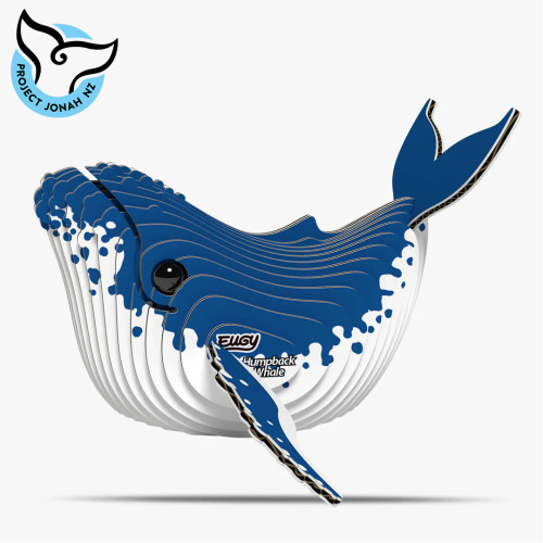 Humpback Whale 3D Cardboard Model Kitset