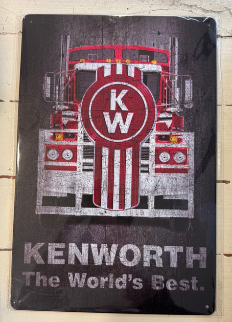 Tin Sign-Kenworth The World's Best