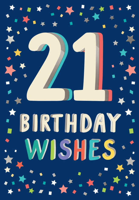 Birthday Card-21 Birthday Wishes
