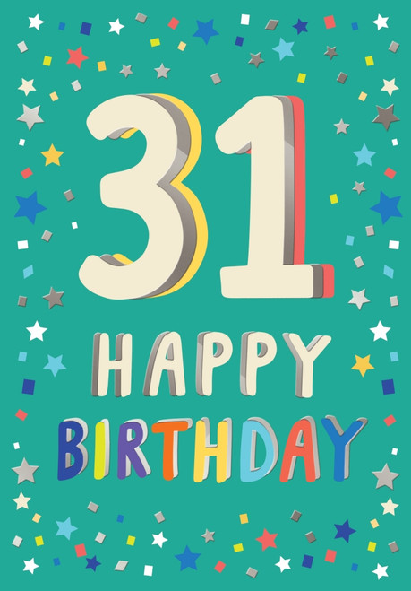 Birthday Card-31 Happy Birthday