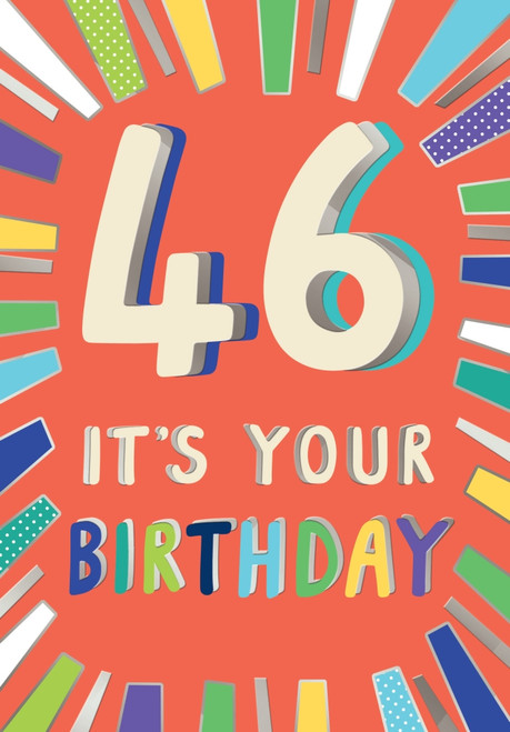 Birthday Card-46 It's Your Birthday