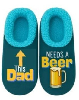 This Dad Needs A Beer Slumbies Slippers – Cozy Non-Slip Slippers NZ