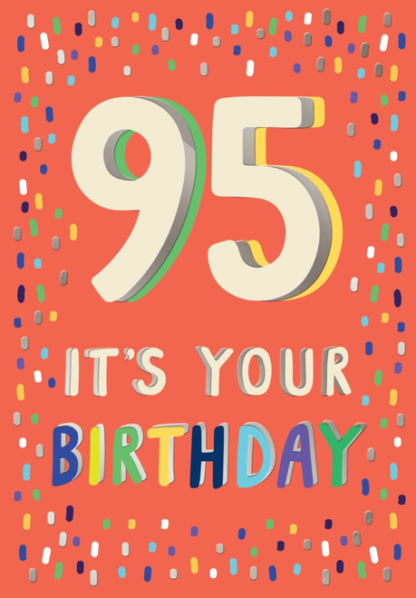 Happy 95th Birthday Greeting card