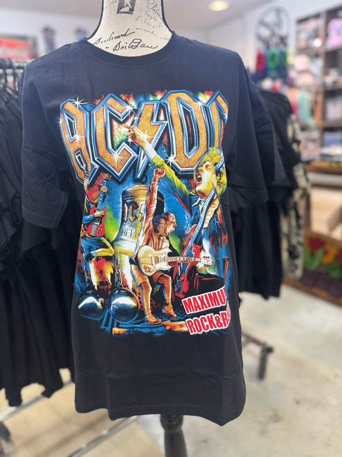 ACDC T-Shirt| Maximum Rock And Roll