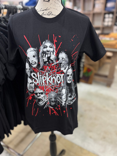 Slipknot T-shirt horror mask front
