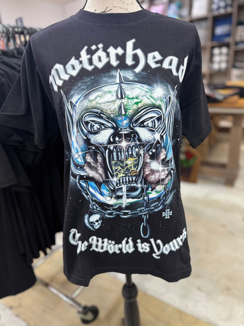 Motorhead T-Shirt | The World Is Yours | Medium
