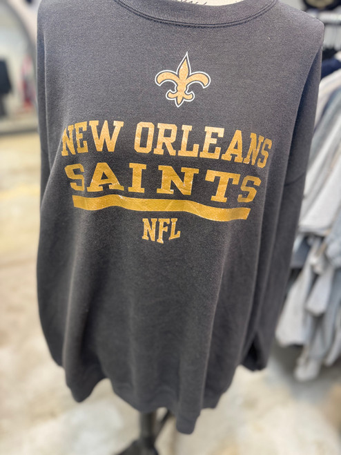 Front of New Orleans Saints NFL Vintage Sweatshirt