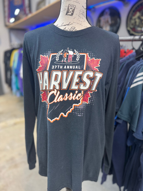 Front of 37th Annual Harvest Classic Vintage Long sleeve