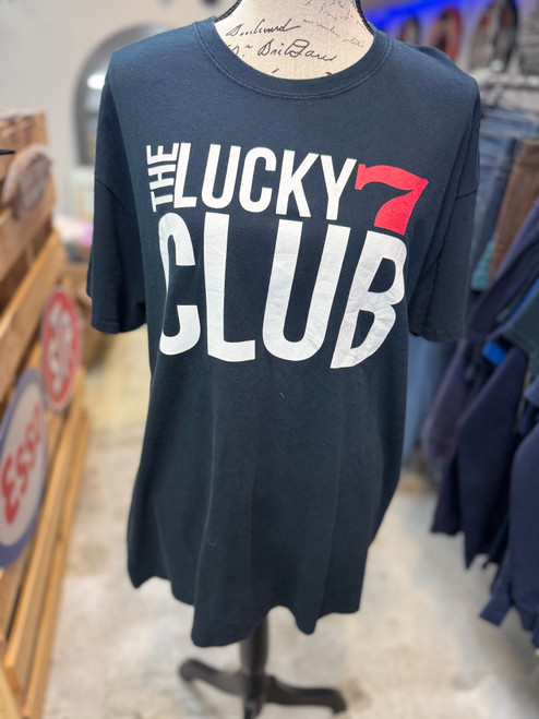 Front of The Lucky 7 Club Pre-Loved Vintage Tee