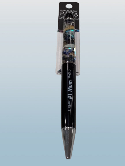 #1 Mum Paua Shell Pen | NZ Souvenir Gift