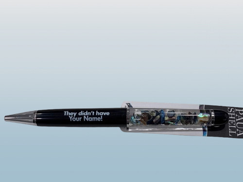 They didn't have your name!  Paua Shell Pen | NZ Souvenir Gift