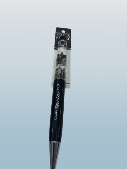Tania Paua Shell Pen | NZ Souvenir Gift | Cursive