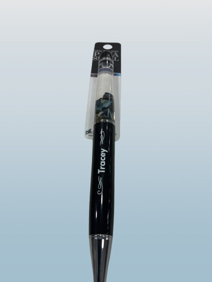 Tracey Paua Shell Pen | NZ Souvenir Gift |Bold Style Letters