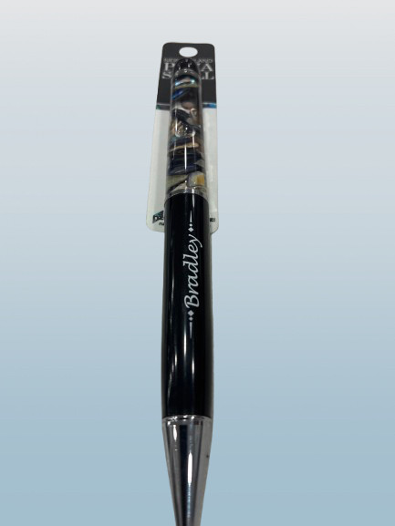 Bradley Paua Shell Pen | NZ Souvenir Gift | Cursive