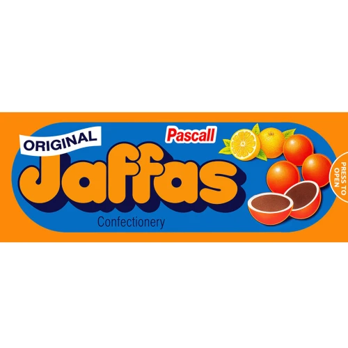 Jaffas metal sign 60cm long
