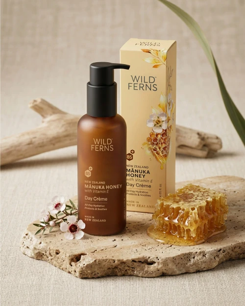 Wild Ferns Manuka Honey Day Crème with Vitamin E 120ml
